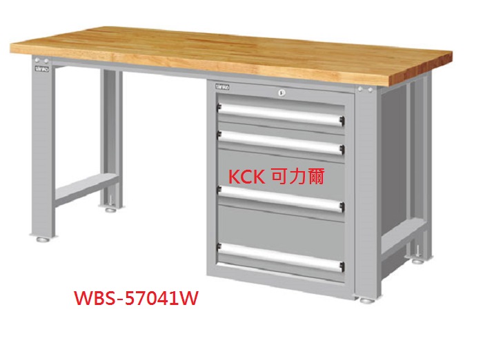 單櫃型/原木桌板