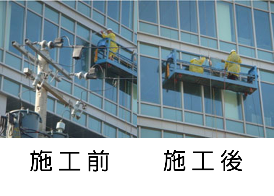 玻璃帷幕清洗