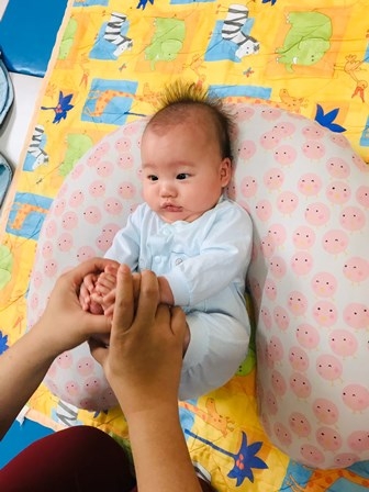 嬰幼兒瑜珈之爆米花