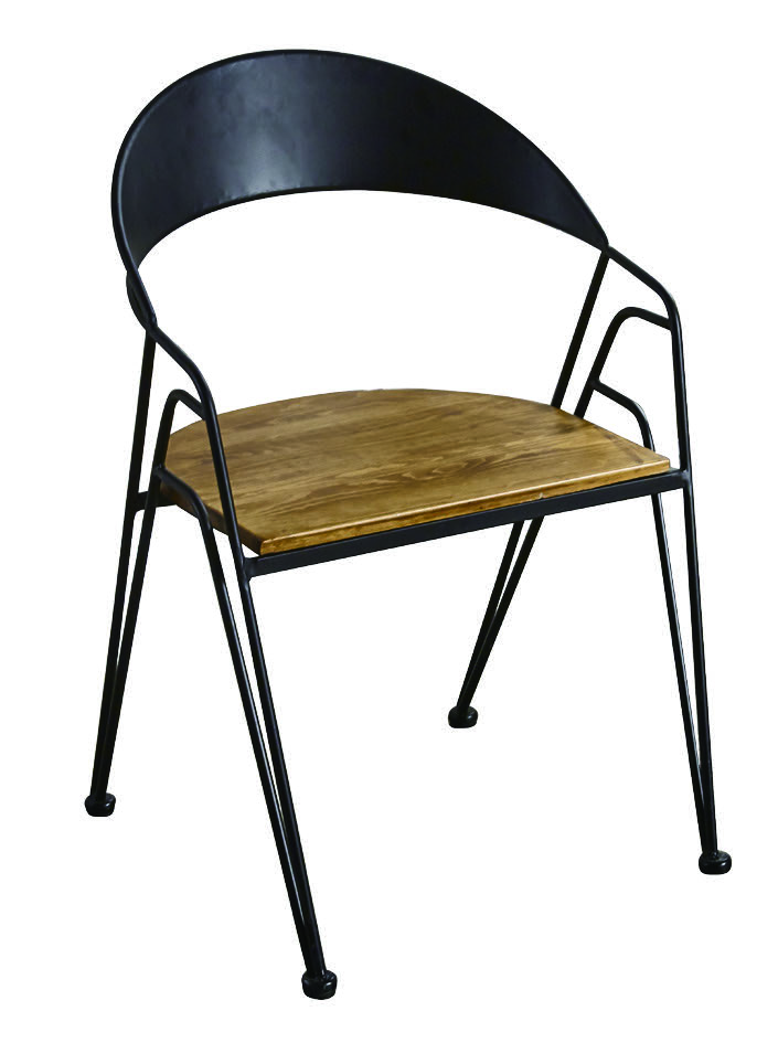 J487-10泰森胡桃餐椅