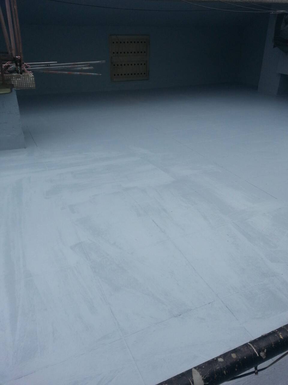 施工後防水完成