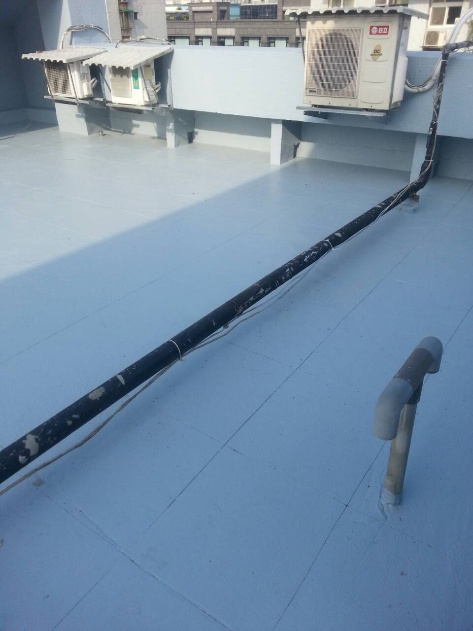 施工後防水完成