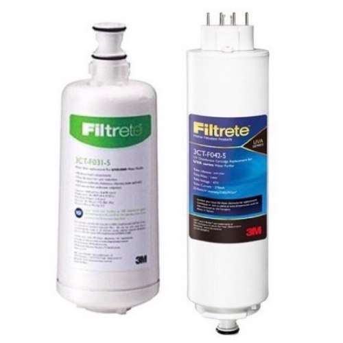 3MUVA3000活性碳濾心+紫外線燈匣