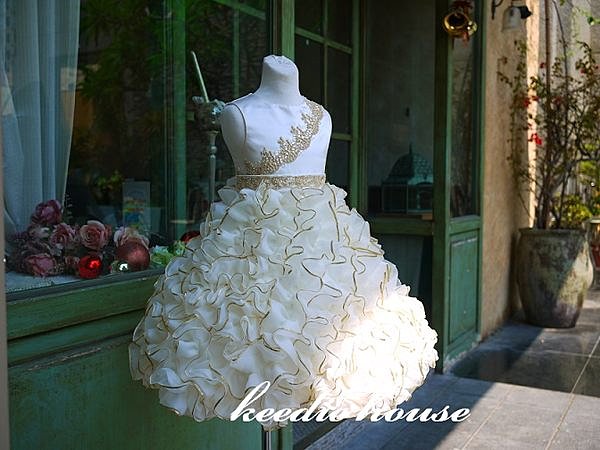 Keedie Hous兒童造型服出租/畢業造型/寫真攝影~手工禮服之奧蘿菈公主120