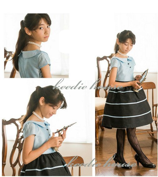 Keedie house兒童禮服出租/攝影造型/表演服/畢業/花童/ 演奏會~瑪莉緹絲氣質款禮服135-140