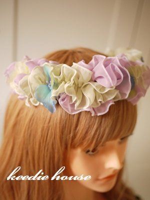 Keedie house兒童禮服出租/攝影造型/表演服/畢業/花童/1602獨家設計手工禮服花神芙洛菈110-115