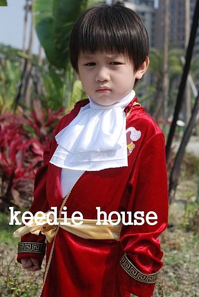 Keedie house兒童造型服出租/寫真攝影造型/萬聖節/聖誕節表演服~虎克船長造型服~
