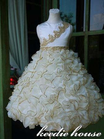 Keedie Hous兒童造型服出租/畢業造型/寫真攝影~手工禮服之奧蘿菈公主120