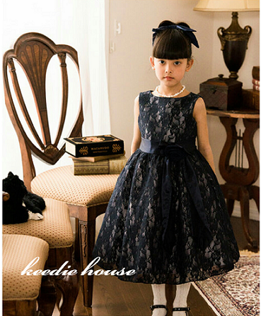 Keedie house兒童禮服出租/攝影造型/表演/演奏會~氣質唯美蕾絲款大童禮服150~