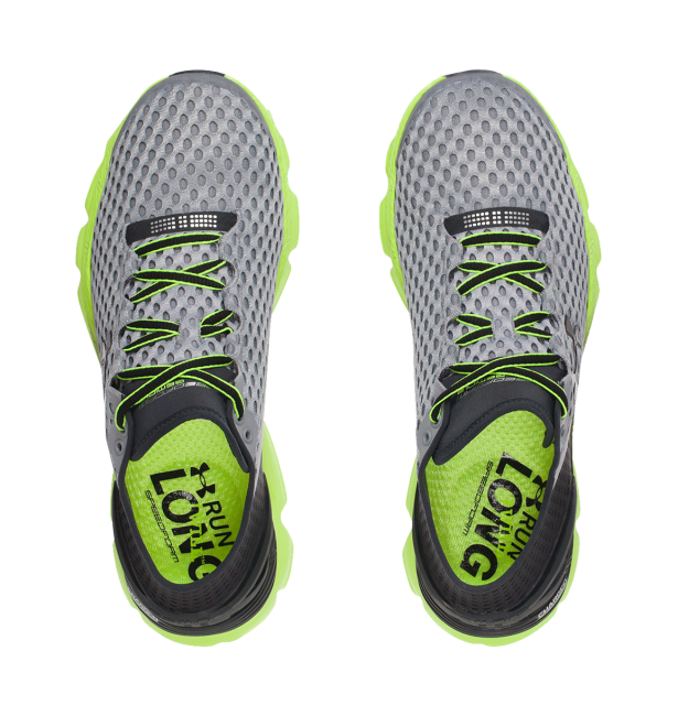 男子UA SpeedForm™ Gemini 2跑步鞋(灰)