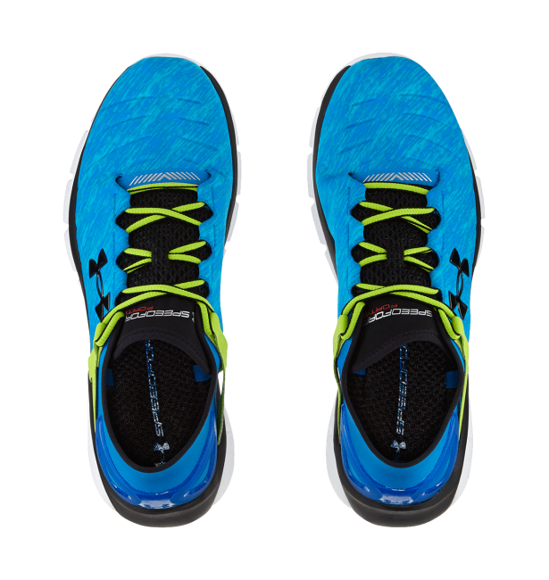 男子UA SpeedForm™ Fortis Twist夜跑鞋(水藍)