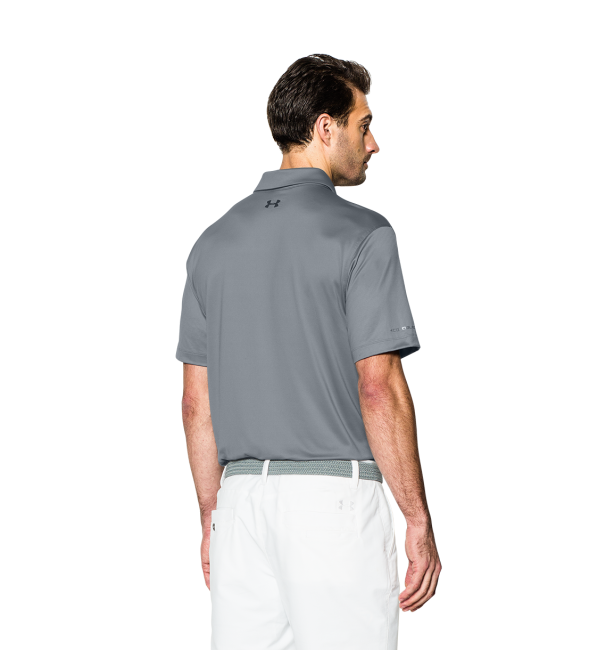 男子UA coldblack™ Ace Graphic Polo衫(鋼色)