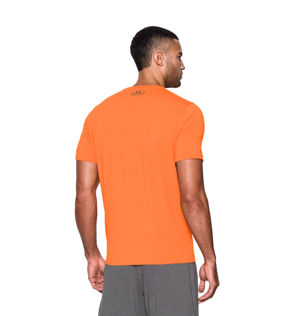 男子UA Sportstyle Logo T恤(貝塔橙)