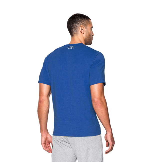 男子UA Sportstyle Logo T恤(寶藍)