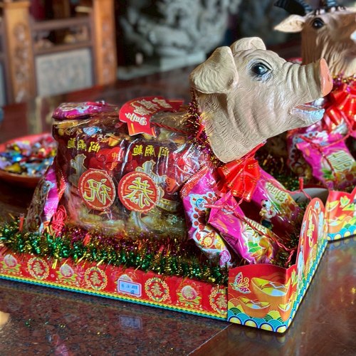 【一對88折】精緻小豬羊