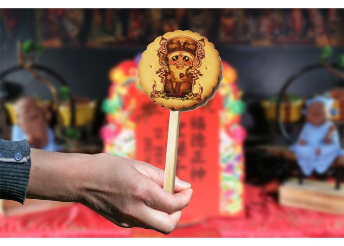 【買一桶送一桶】彩繪神尊麥芽餅