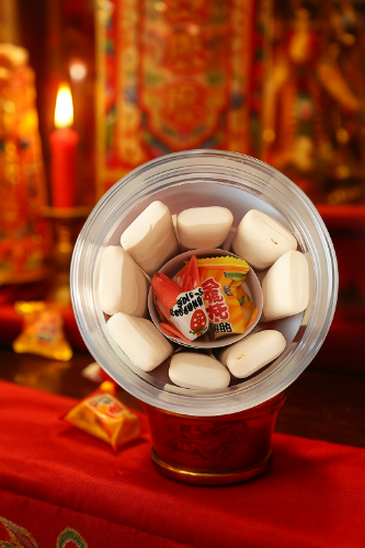 彩繪開運籤詩牛奶棒