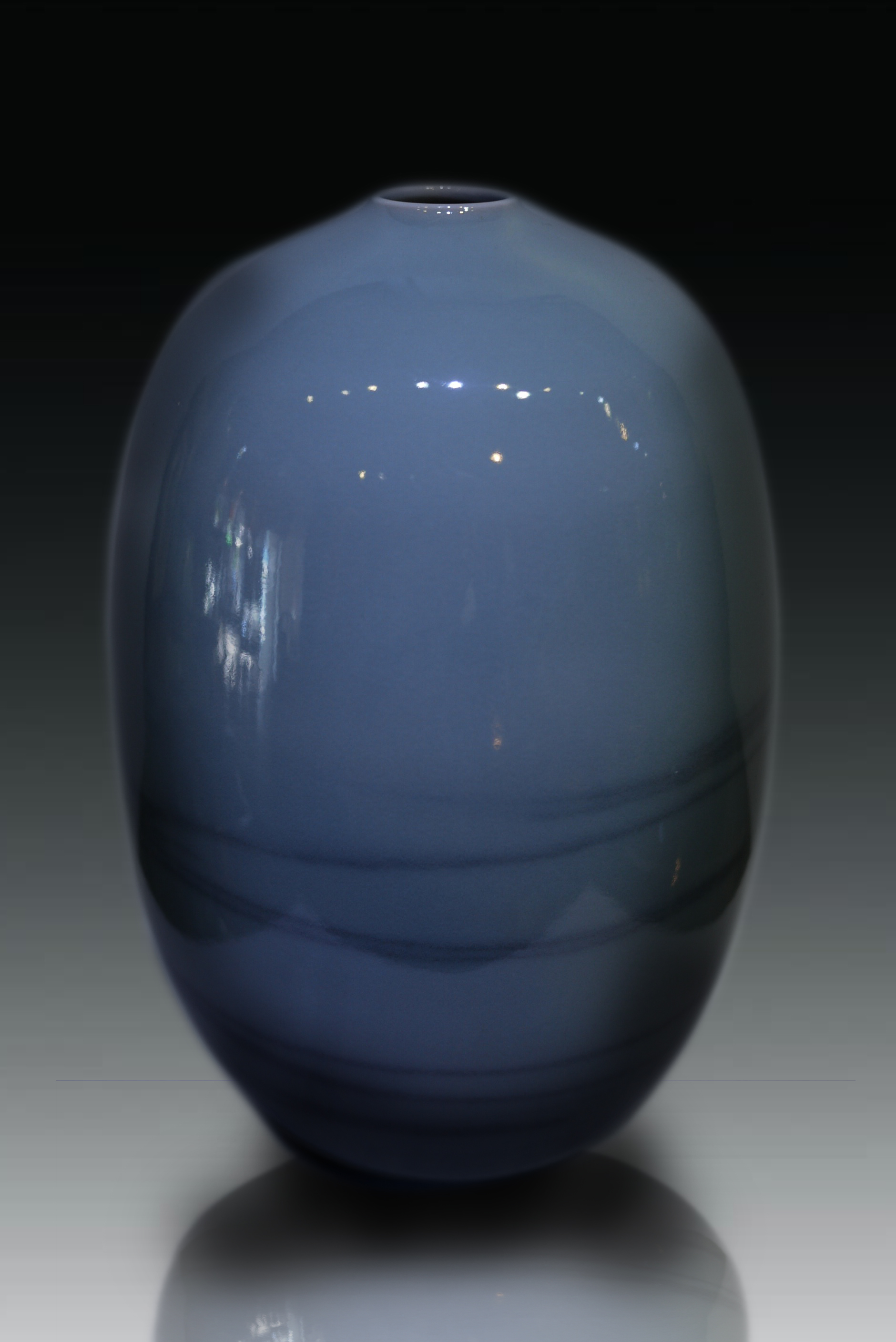 水墨橄欖瓶