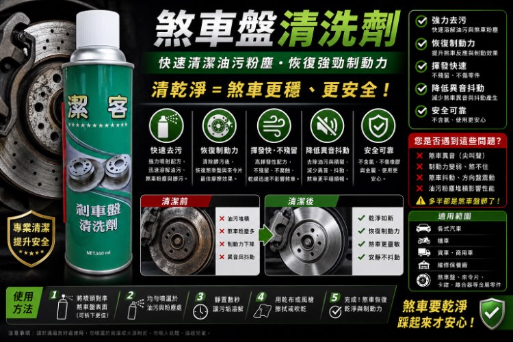 煞車盤清洗劑