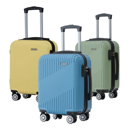 【拉鍊】逍遙遊硬殼箱 (5色)