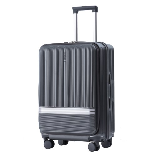 【防爆拉鍊】聖雷莫前開硬殼箱 (8色)