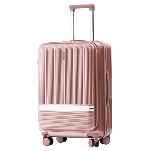 【防爆拉鍊】聖雷莫前開硬殼箱 (8色)