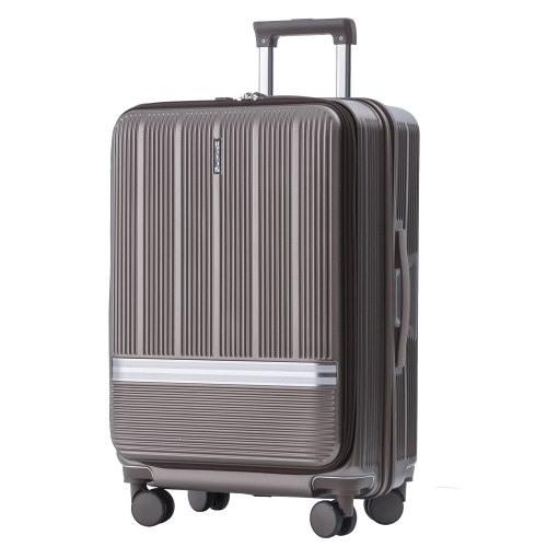 【防爆拉鍊】聖雷莫前開硬殼箱 (8色)