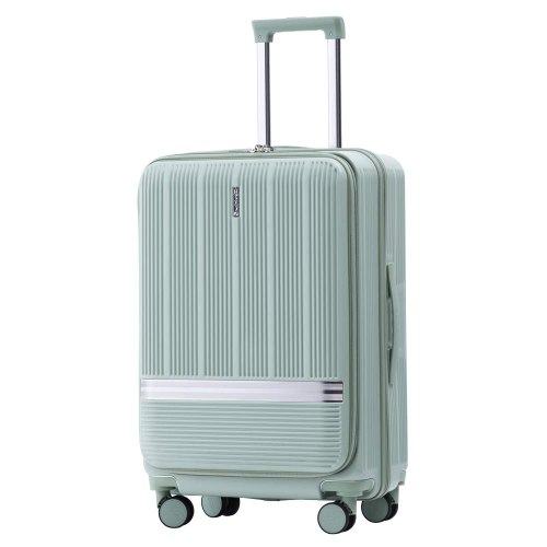 【防爆拉鍊】聖雷莫前開硬殼箱 (8色)