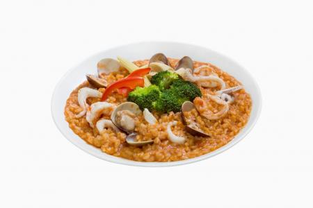 米蘭番茄海鮮燉飯