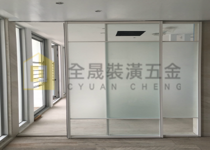 鋁框懸吊拉門