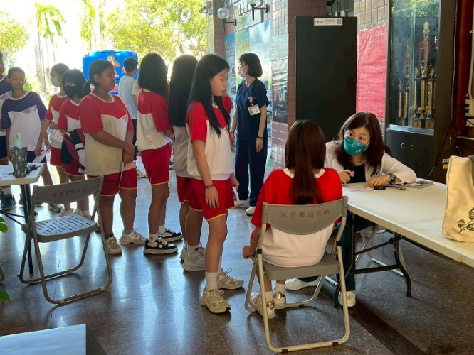 前進校園醫療保健列車 I~高樹國中篇