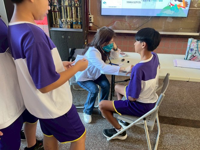 前進校園醫療保健列車 I~高樹國中篇