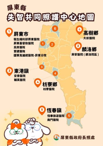 大新醫院加入屏東縣失智共同照護中心 提供失智者及其家庭各項協助