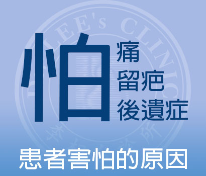 傳統治療令患者害怕的原因