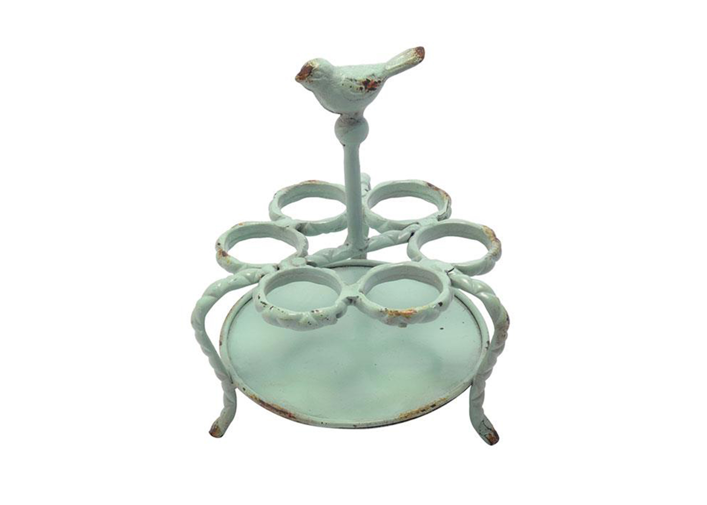 金屬小鳥唇膏架(淺綠色)
