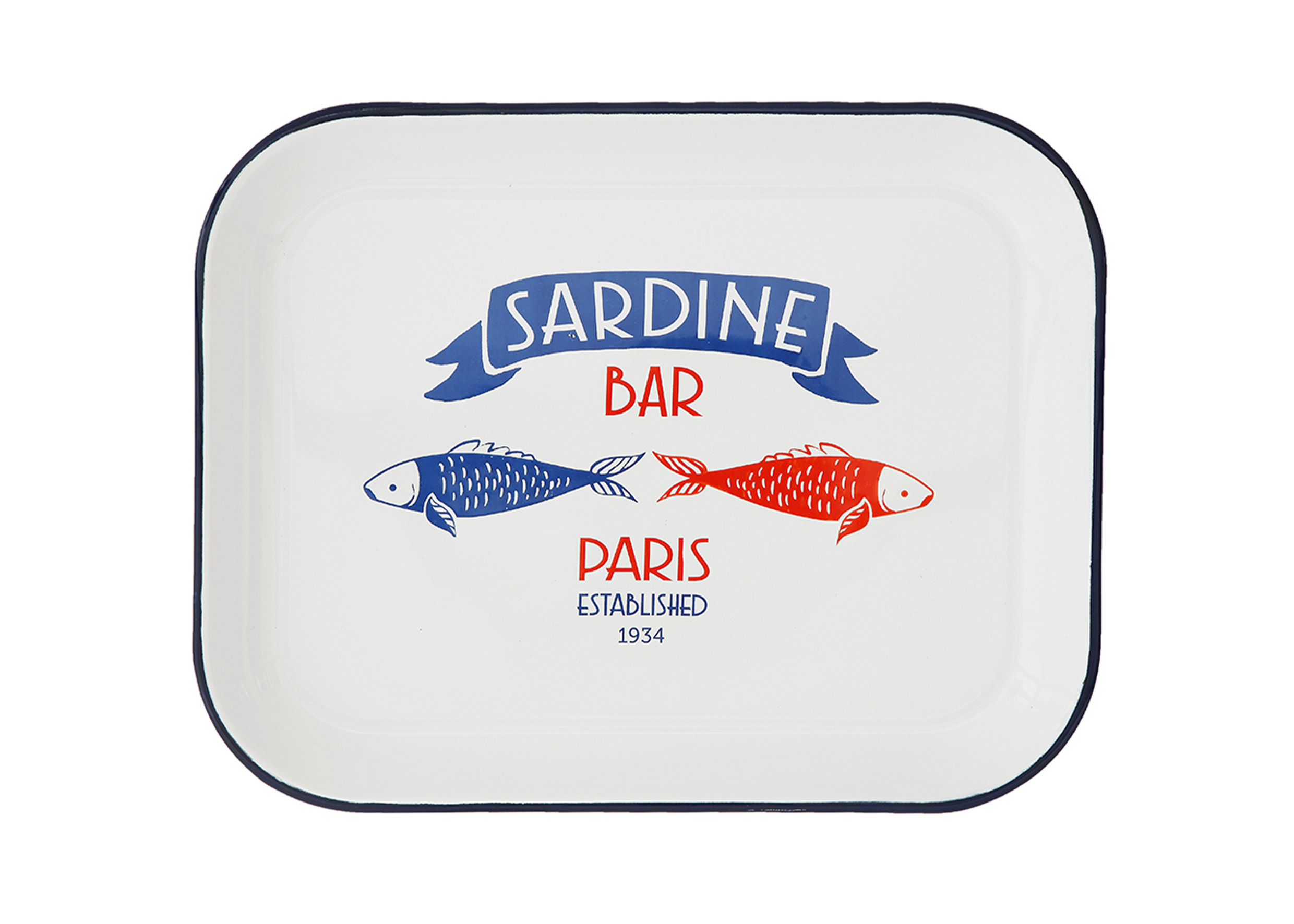 搪瓷“Sardine”淺盤