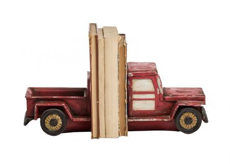 復古卡車書擋,紅色 套二