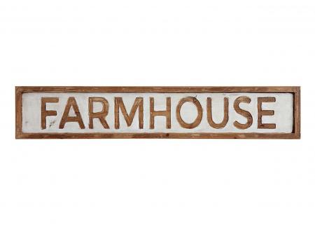 實木“Farmhouse” 裝飾壁掛