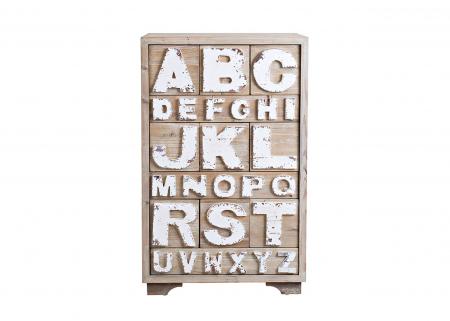 Zoe字母十二抽斗櫃