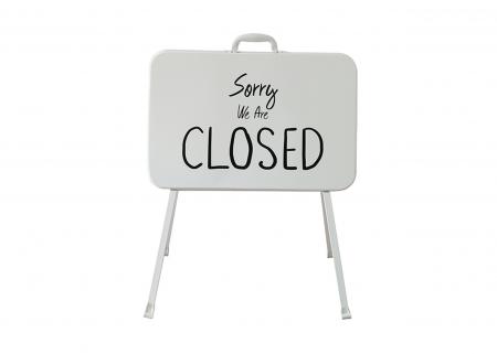 铁制 ” Open & Closed”字