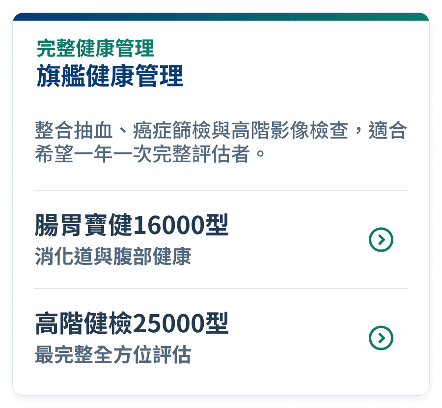 完整健康管理