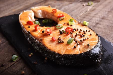 智利鮭魚切片