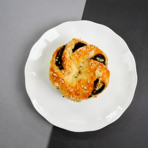 【奇蹟烘焙】杏仁黑芝麻捲(無麩質)