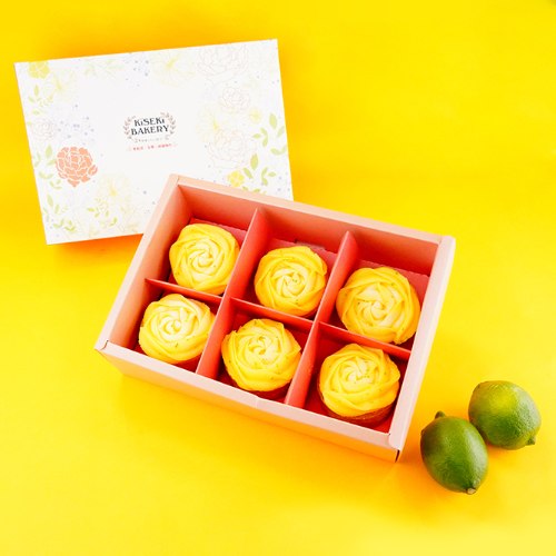 【奇蹟烘焙】玫瑰塔禮盒 檸檬口味(全素)