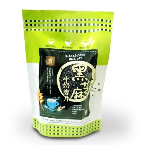 【良食生活】黑芝麻牛奶麥片300g