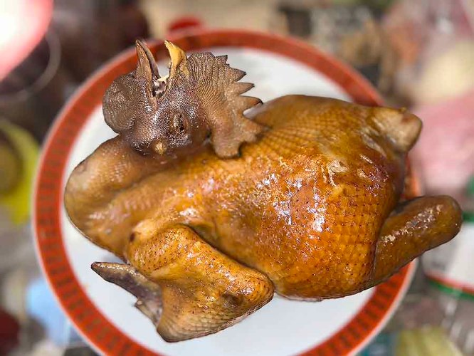 125碳烤香港燒味甘蔗雞(約3斤多)