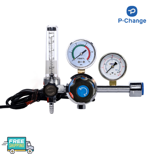 雙壓力計加熱錶-二氧化碳錶- CO2加熱錶 (雙錶)