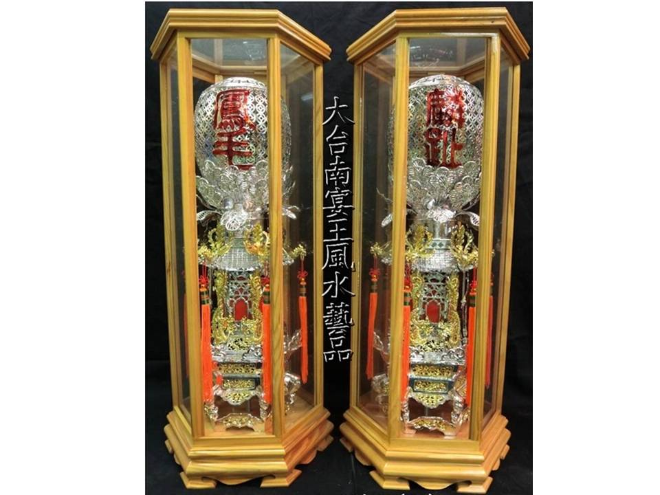 1.6尺高太子樓燈 大台南宴王風水藝品 宗教 水晶 佛教 拜拜
